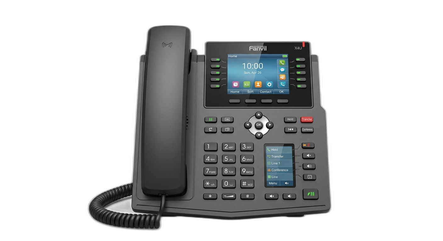 Fanvil 12SIP Gigabit Colour Screen PoE VoIP Phone | X4U